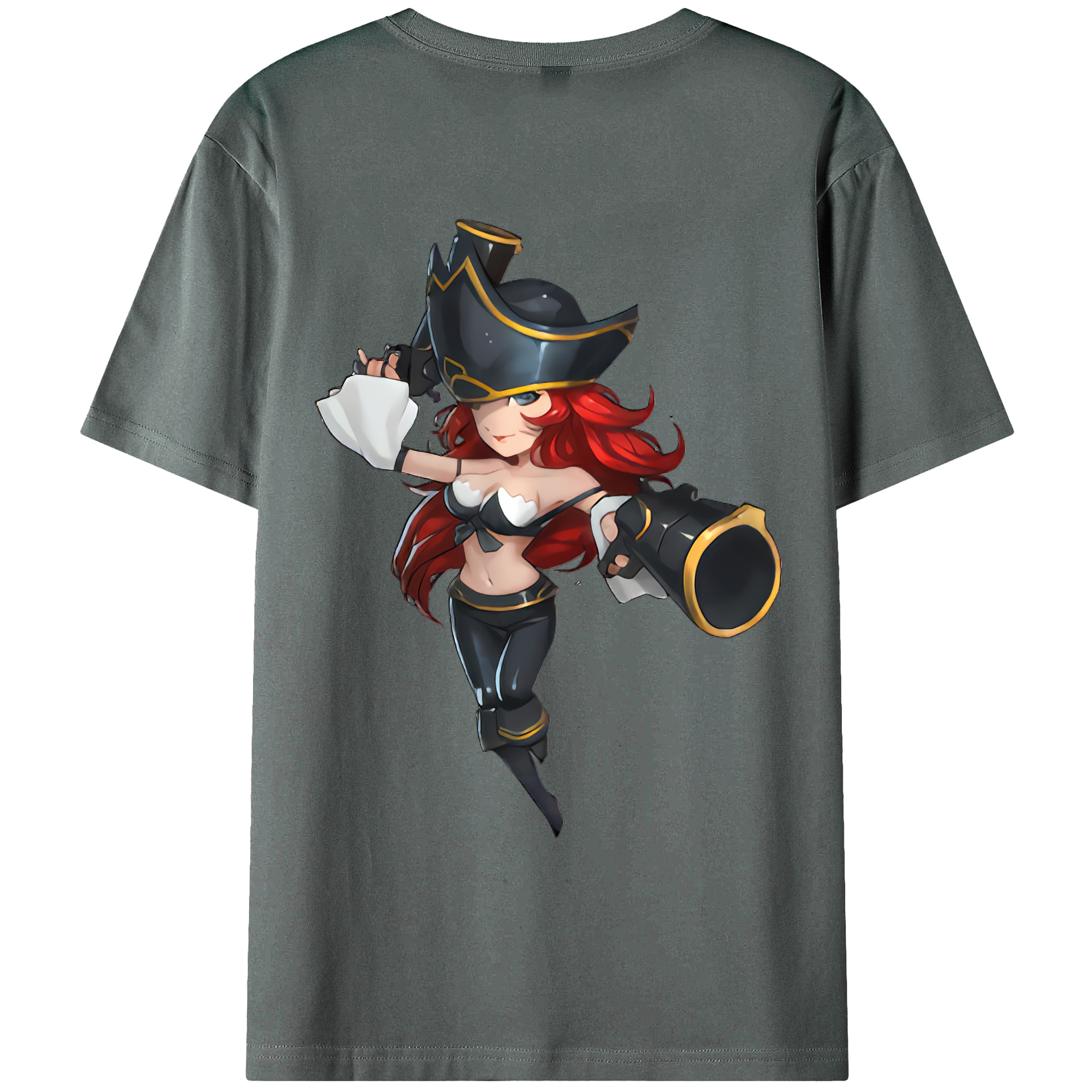 （画像用） リーグ・オブ・レジェンド League of Legends LOL 綿100％ メンズ半袖Tシャツ（バックプリント） 通気性